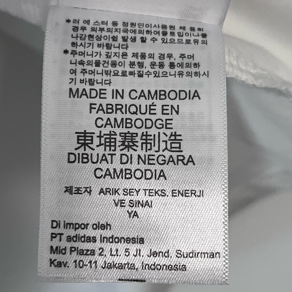 Adidas Women’s 3 Stripe Cotton Tee. - Picture 6 of 7